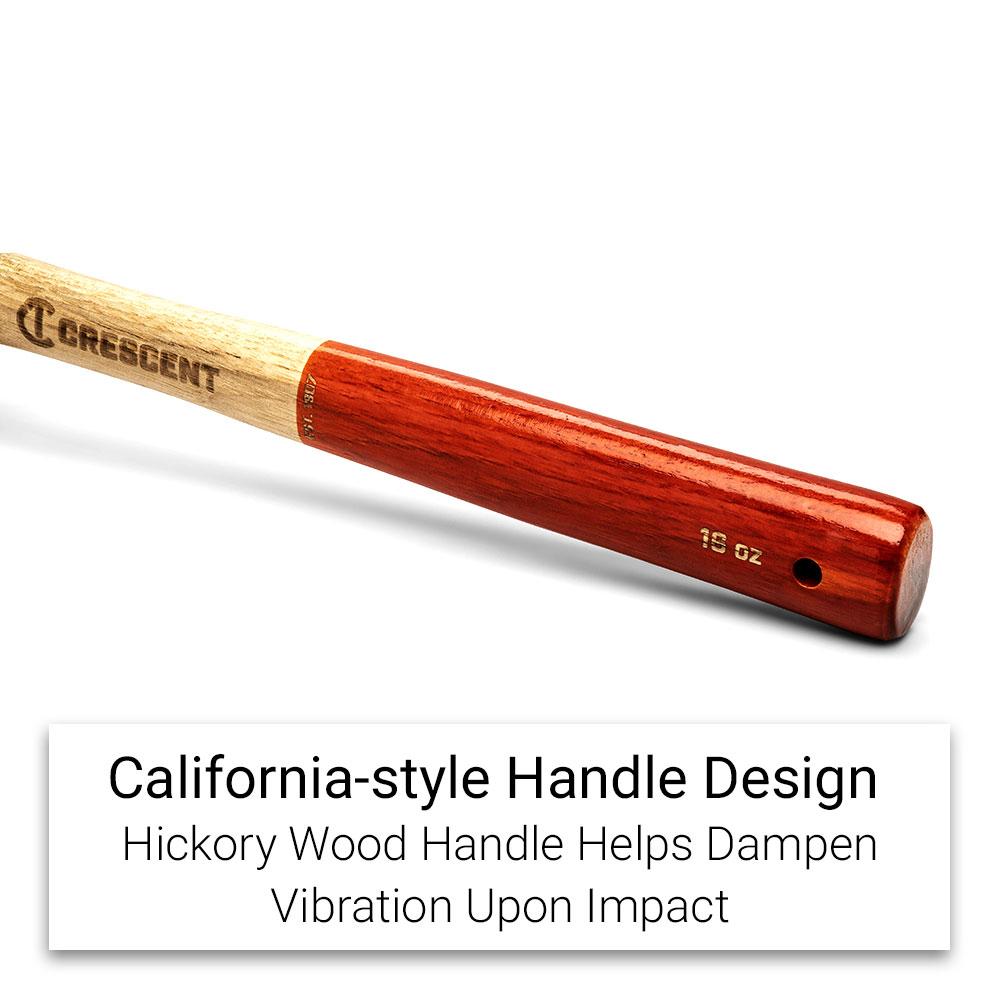 Crescent CHWBP16 16oz Wood Ball Pein Hammer – image 7