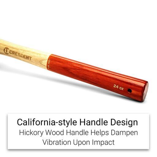 Crescent CHWBP24 24oz Wood Ball Pein Hammer – image 8