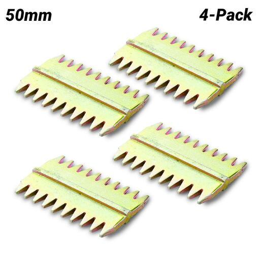 OX Tools OX-P080750 4-Pack 50mm Scutch Combs
