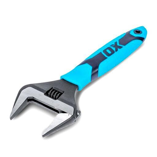 OX Tools OXP324610 250mm (10") Ultra Wide Jaw Adjustable Wrench