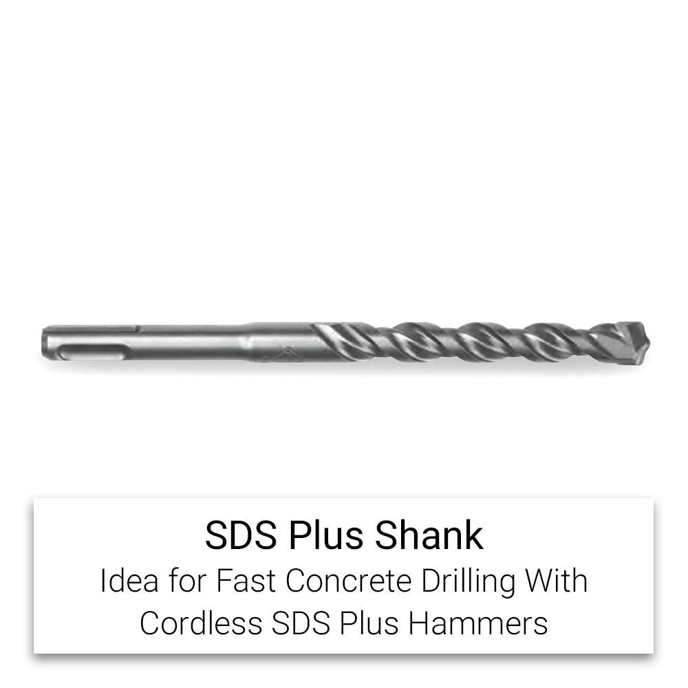 Milwaukee 4932352339 7pce SDS Plus M2 2Cut Drill Bit Set