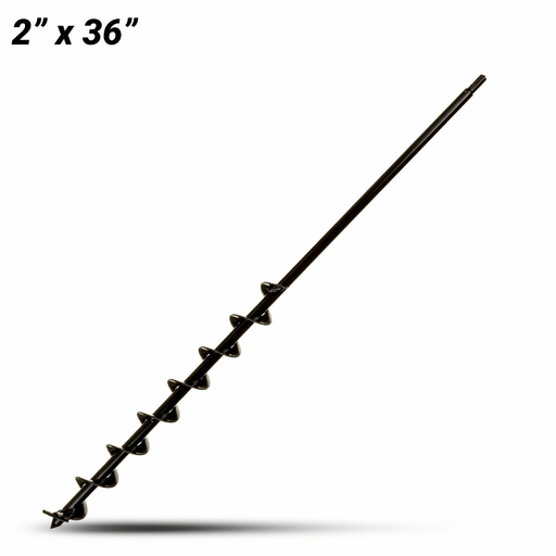 Power Planter 236HD Steel Auger - 3" x 36" w/ Hardened Steel Tip