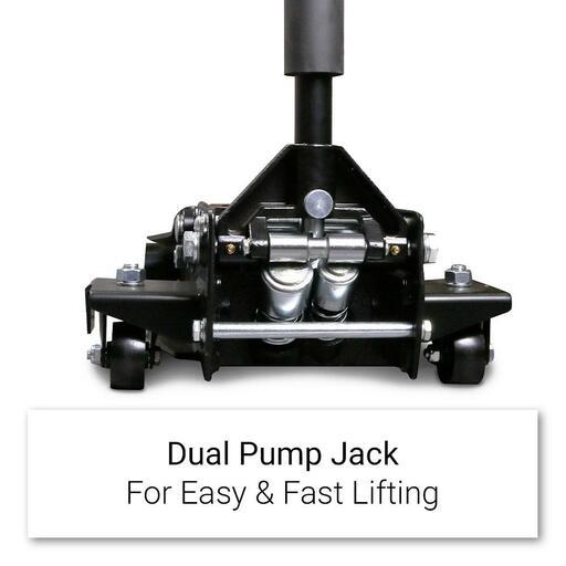 Daytona D2000GJ 2000KG Low Profile Dual Pump Garage Jack – image 5