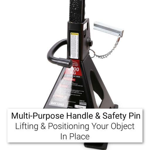 Daytona T43001CA 2-Pack 2 Tonne Jack Stands – image 5