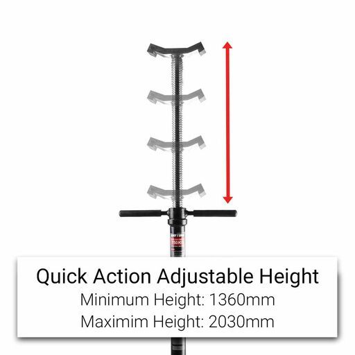 Daytona TRF40753A 750kg Hoist Support Stand – image 2