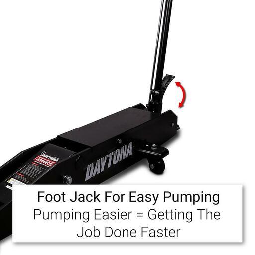 Daytona TR50001 Industrial 4000KG Trolley Jack – image 7