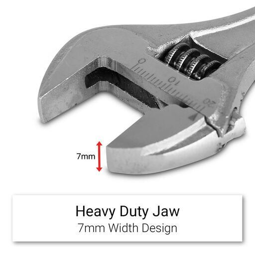 Daytona DAW200 200mm (8") Heavy Duty Adjustable Wrench – image 3