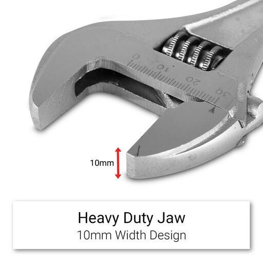 Daytona DAW250 250mm (10") Heavy Duty Adjustable Wrench – image 3