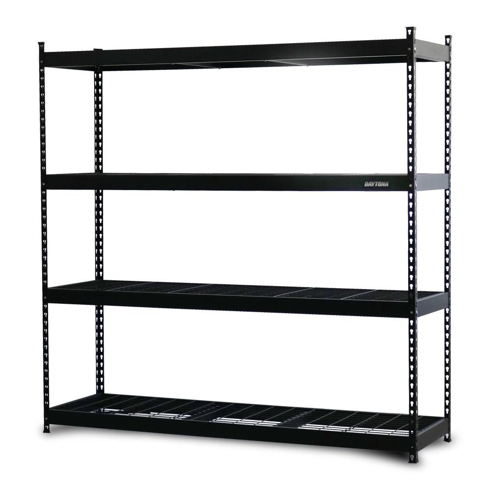 Daytona DSH4T1830540 625kg 1830mm x 1500mm x 540mm 4 Tier Heavy Duty Shelving Unit – image 1