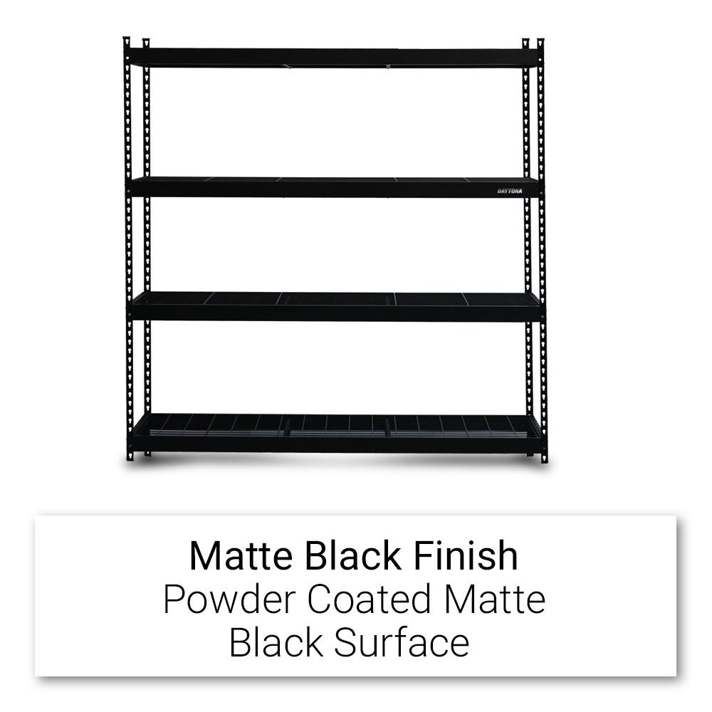Daytona DSH4T1830540 625kg 1830mm x 1500mm x 540mm 4 Tier Heavy Duty Shelving Unit – image 3