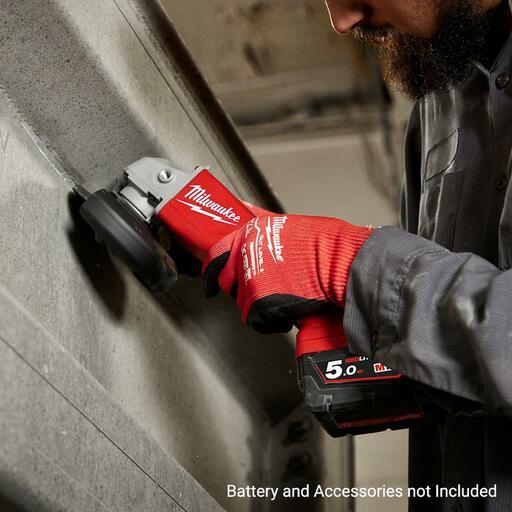 Milwaukee M18BLSAG125XPD0 18V Li-ion Cordless Brushless 125mm (5") Angle Grinder with Deadman Paddle Switch - Skin Only – image 10