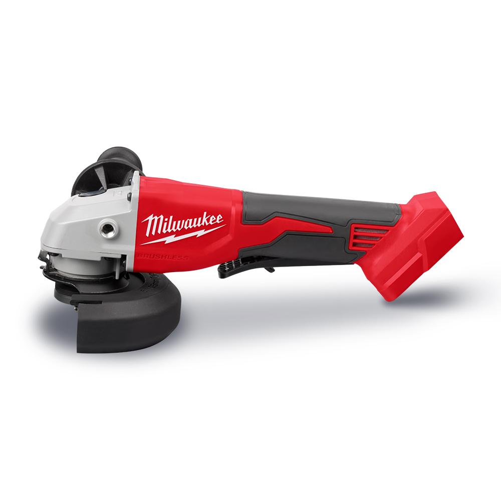 Cordless angle grinder battery operated 18V MILWAUKEE M18 FHSAG125XPDB-552X