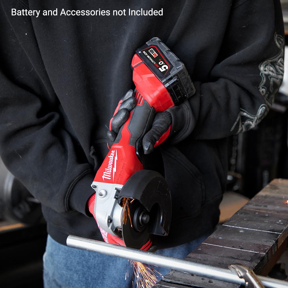 Milwaukee cordless angle grinder hot sale