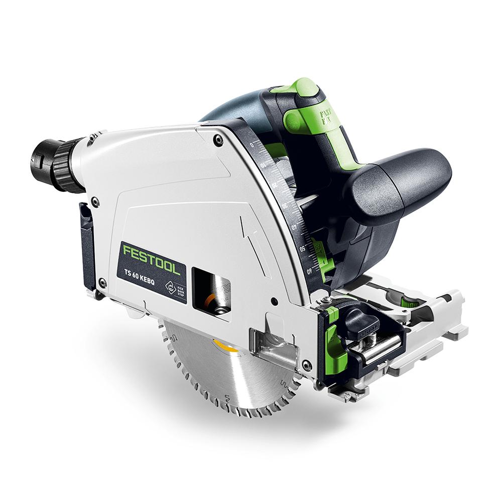 Festool TS 60 KEBQ-Plus-FS (577419) 1500W 168mm (6-1/2") Brushless Plunge Cut Saw with 1400mm Guide Rail – image 2