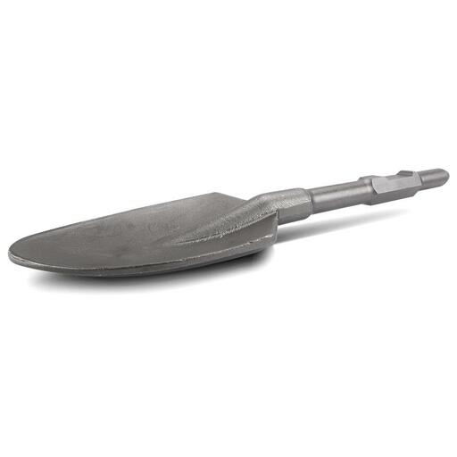 Techsmart TCPS130 440mm x 130mm 30mm Hex Extra Wide Clay Spade Pointed Chisel – image 2
