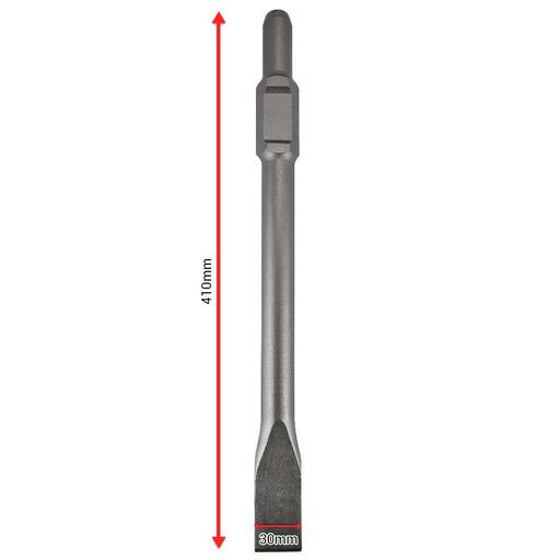 Techsmart TPHFC41030 30mm x 410mm x 30mm 30mm Hex Heavy Duty Chisel – image 3