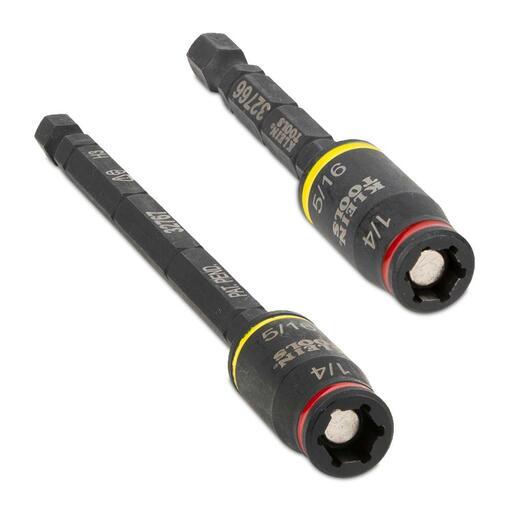 Klein A-32768 3-in-1 1/4" & 5/16" 2pce Flip Impact Socket Set – image 2