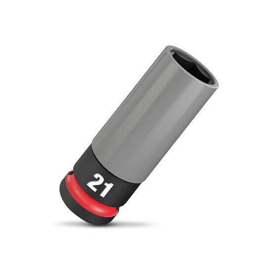 Milwaukee 49667806 1/2" Drive 21mm SHOCKWAVE Impact Duty Lug Nut Wheel Socket – image 4