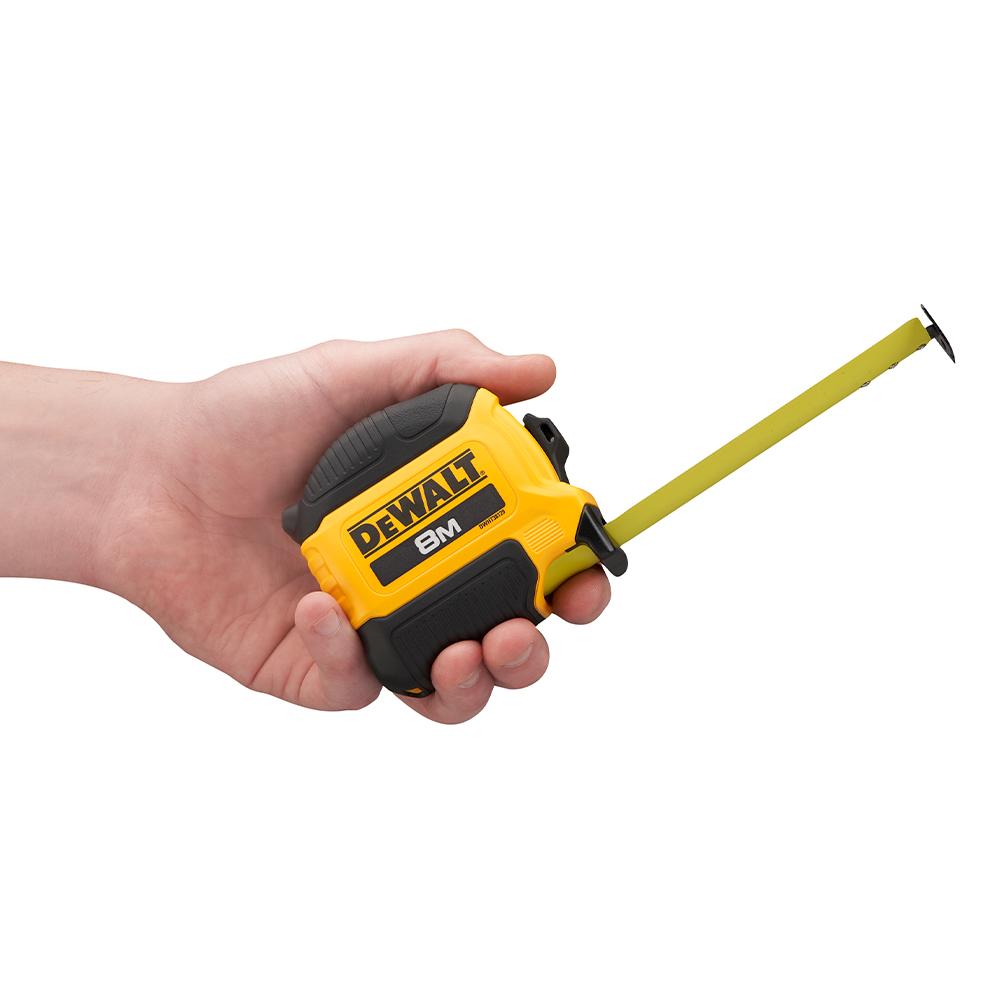 DeWalt DWHT79326-3 2-Pack 8M Compact Tape Measure – image 6