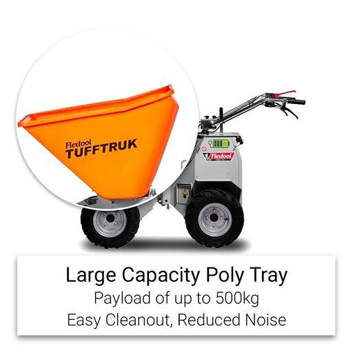Flextool FT202511-UNIT (EB500) 24V 2 x 750W Brushless Cordless Electric TuffTruk – image 9