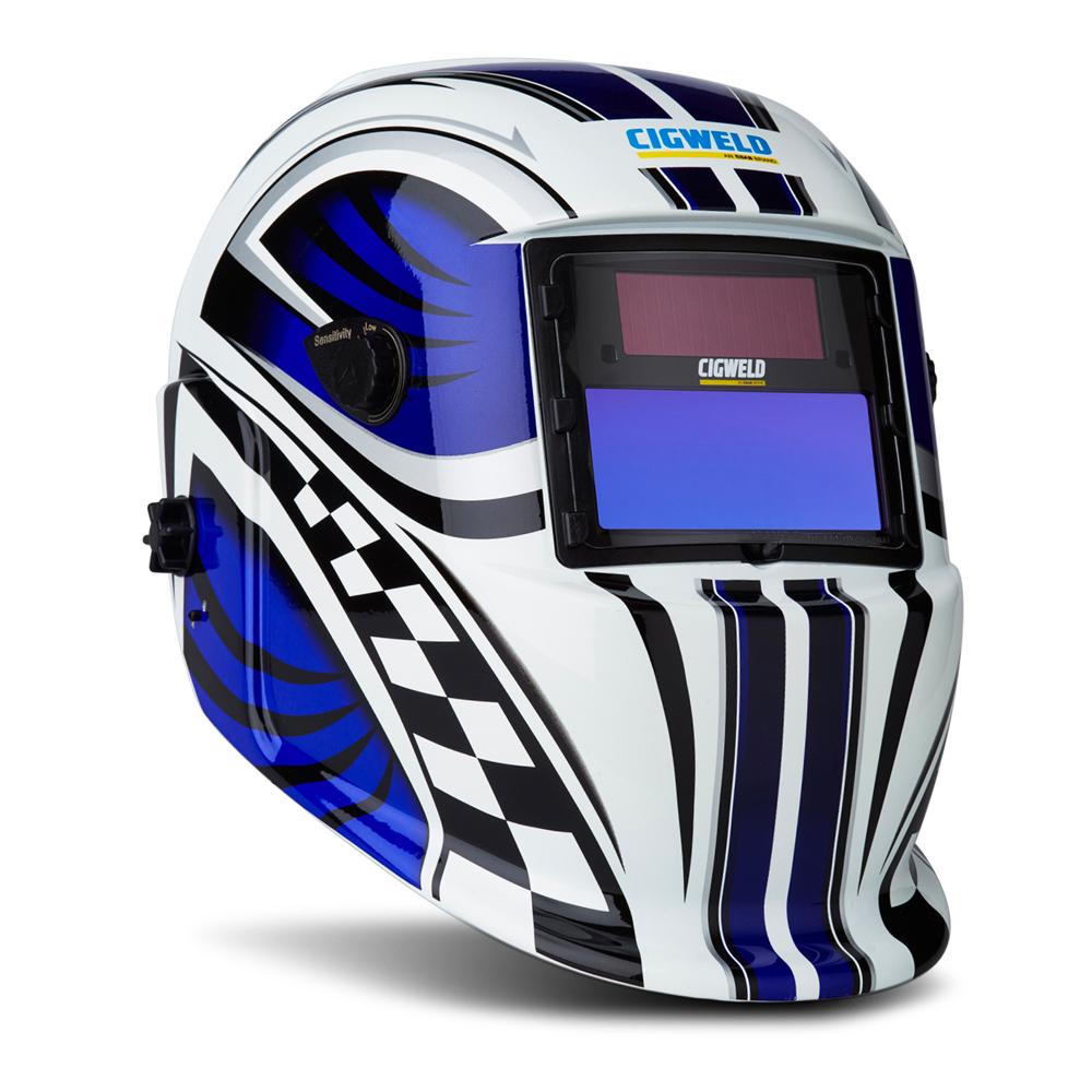 Cigweld 454321 WeldSkill AutoDarkening Welding Helmet Racer