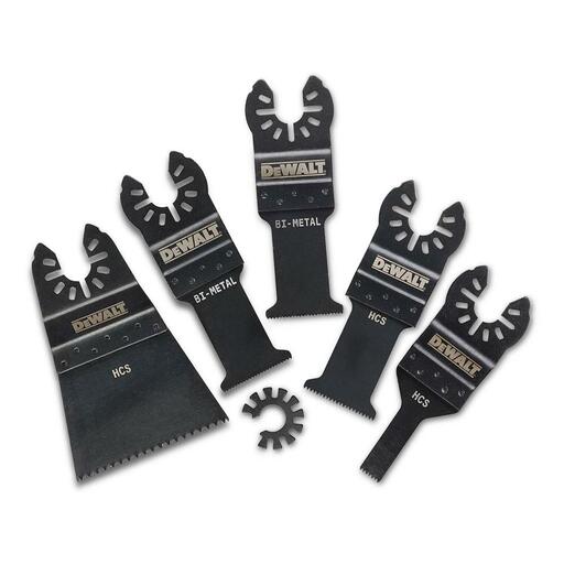DeWalt DT20732-QZ 5pce Multi-Tool Oscillating Blade Set – image 2
