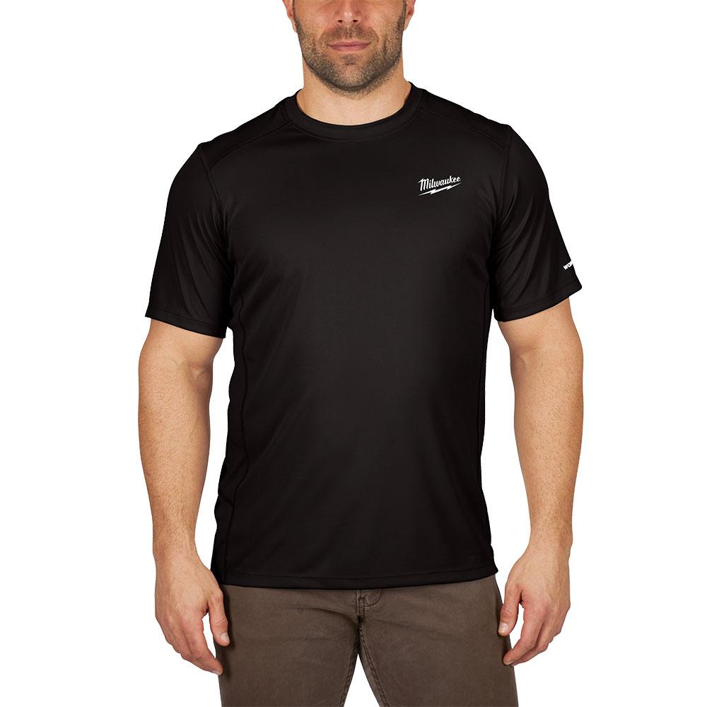Milwaukee 414B WORKSKIN Black Light Short Sleeve Shirt