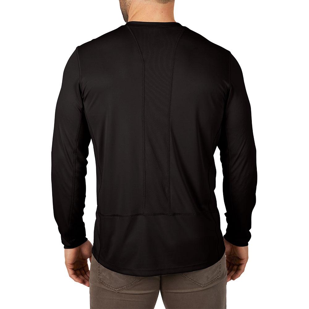 Milwaukee 415B WORKSKIN Light Long Sleeve Black Shirt