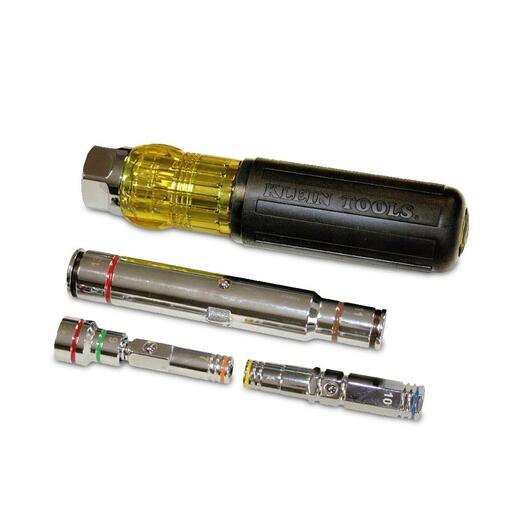 Klein A-32807MAGM 7-in-1 Magnetic Metric Multi-Bit Screwdriver / Nut Driver – image 2