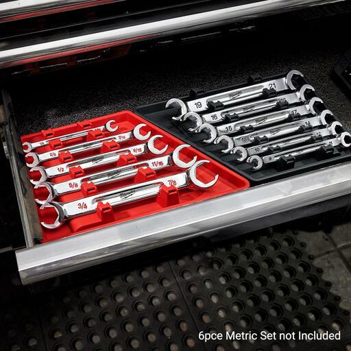 Milwaukee 48229470 5pce SAE Double End Flare Nut Wrench Set – image 10