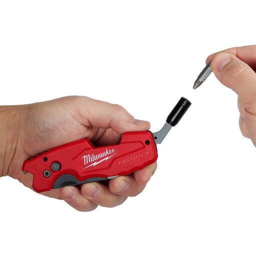 Milwaukee 48221505 FASTBACK™ 6 in 1 Folding Utility Knife – image 13