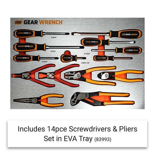 GEARWRENCH 22233 234pce 660mm (26") Game Changer Red Edition 7 Drawer Tool Chest & 7 Drawer Trolley - All EVA – image 5