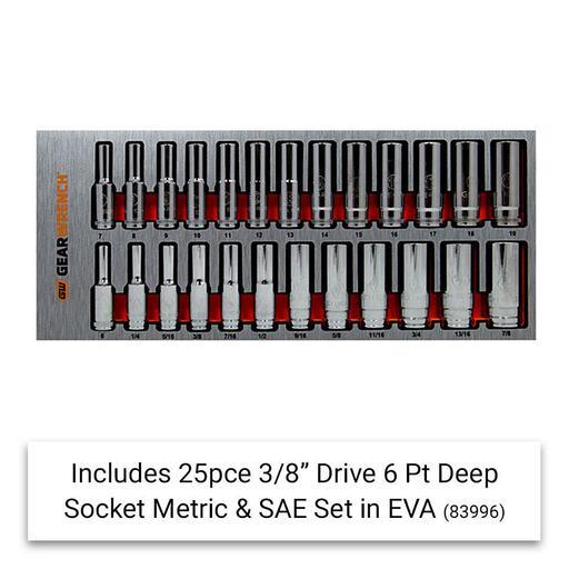 GEARWRENCH 22233 234pce 660mm (26") Game Changer Red Edition 7 Drawer Tool Chest & 7 Drawer Trolley - All EVA – image 8