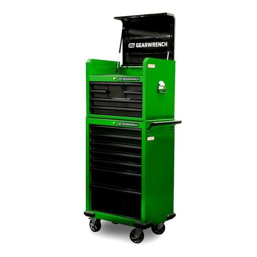 GEARWRENCH 33311 234pce 660mm (26") Game Changer Green Edition 7 Drawer Tool Chest & 7 Drawer Trolley - All EVA – image 2
