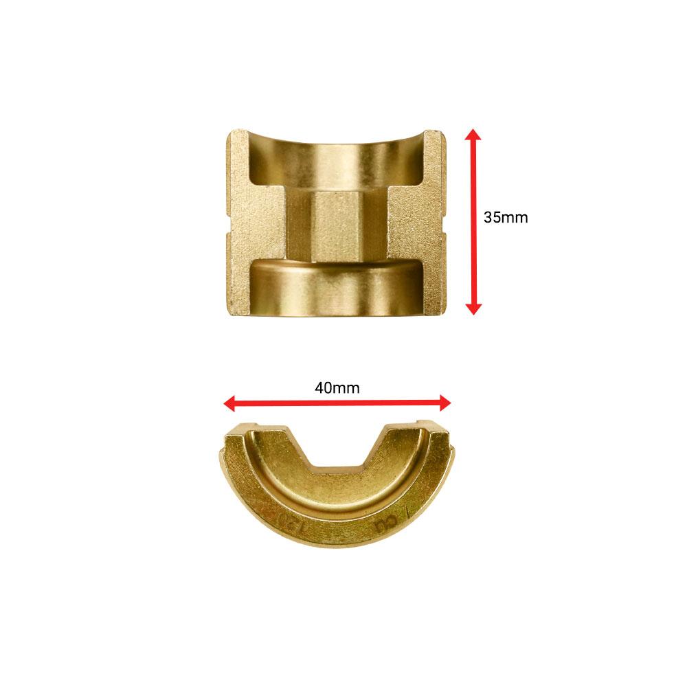 Bayer B13CDK12T 12pce 12T Gold Crimping Die Kit – image 6