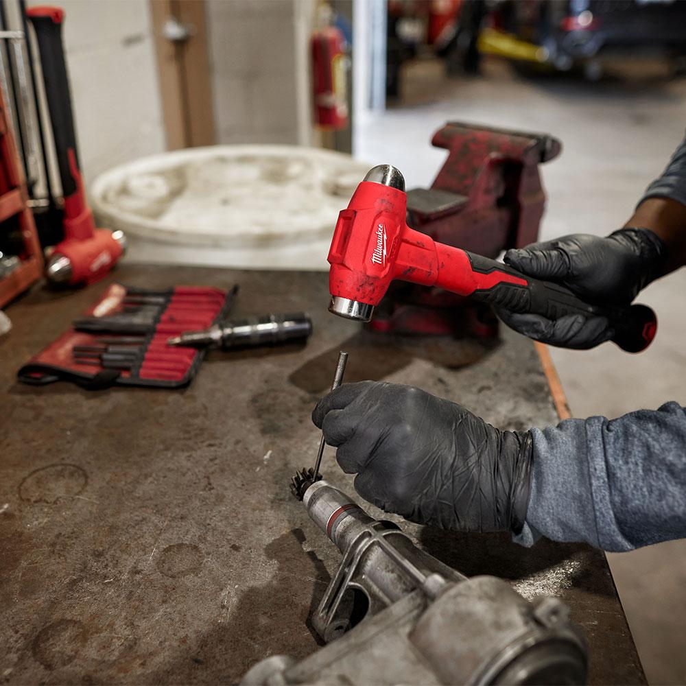 Milwaukee 48229140 16oz Dead Blow Ball Peen Hammer – image 8