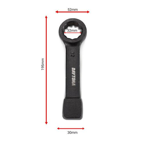 Daytona DSPA32 32mm Slogging Spanner Drive Flat Ring – image 5