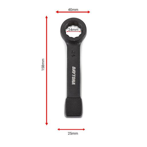 Daytona DSPA24 24mm Slogging Spanner Drive Flat Ring – image 5