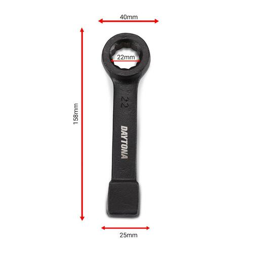 Daytona DSPA22 22mm Slogging Spanner Drive Flat Ring – image 3