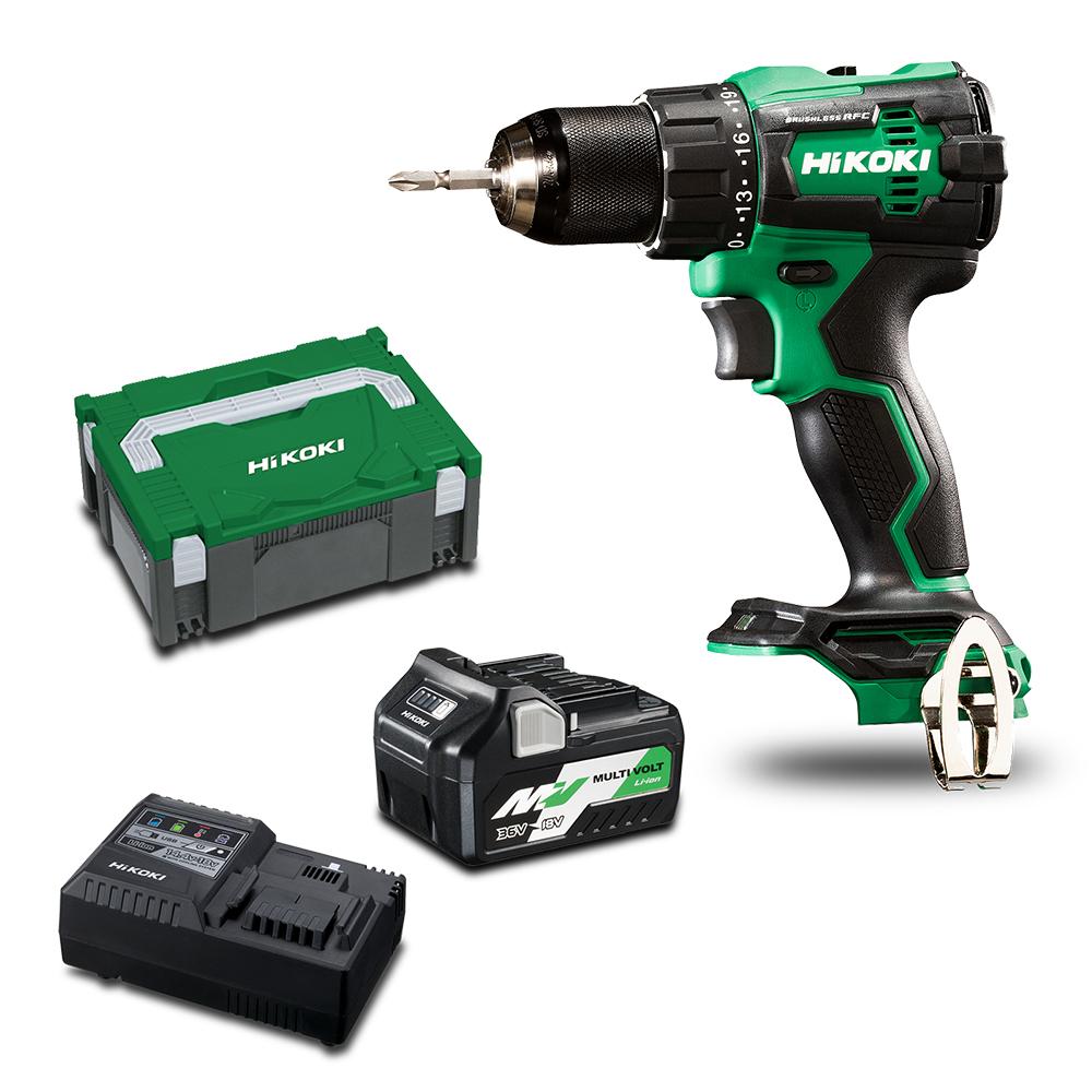 HiKOKI DV18DE(SP1Z) 18V 5.0Ah Liion Cordless Brushless Keyless Impact
