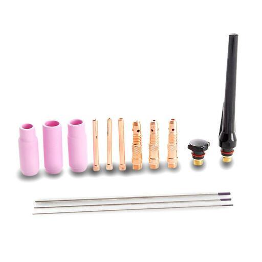 Cigweld CT1726K1 8pce K1 Consumables Kit To Suit 17/18 & 26 TIG Torches