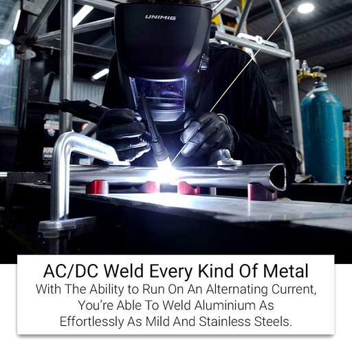UNIMIG U12002K 240V 9.0kVa RAZOR TIG 200 AC/DC Welder