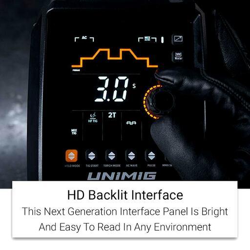 UNIMIG U12002K 240V 9.0kVa RAZOR TIG 200 AC/DC Welder