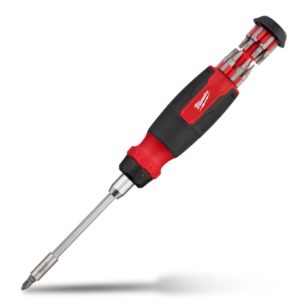 Milwaukee 48222903 14-in-1 Ratcheting Multi-Bit Screwdriver – image 2