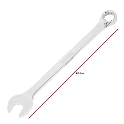 Daytona DVS17 17mm Metric Extra Long Combination Spanner V Groove – image 3