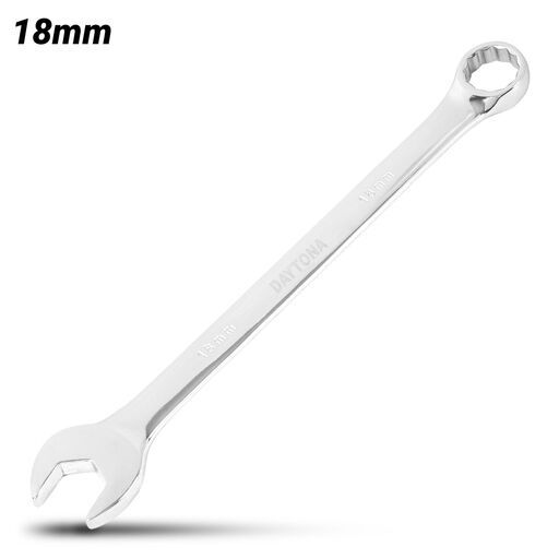 Daytona DVS18 18mm Metric Extra Long Combination Spanner V Groove