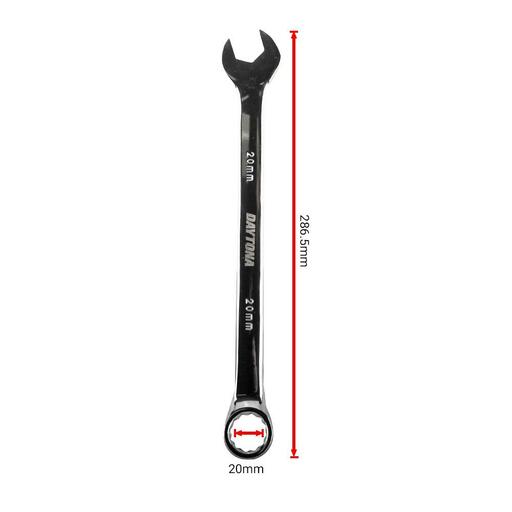 Daytona DVS20 20mm Metric Extra Long Combination Spanner V Groove – image 4