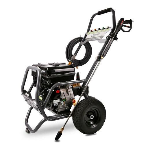 Typhoon T2500BR 6.5HP 4000PSI EWP Honda Powered Petrol Water Pressure  Washer with Turbo Head and Hose Reel Kit