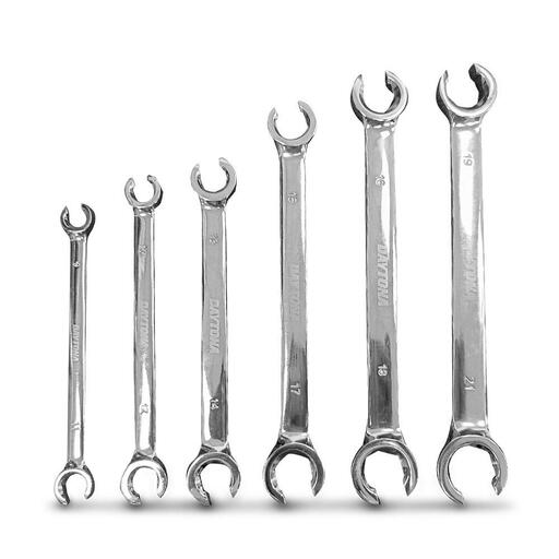 Daytona DFNSS621 6pce 9mm-21mm Metric Flare Nut Spanner Set – image 2