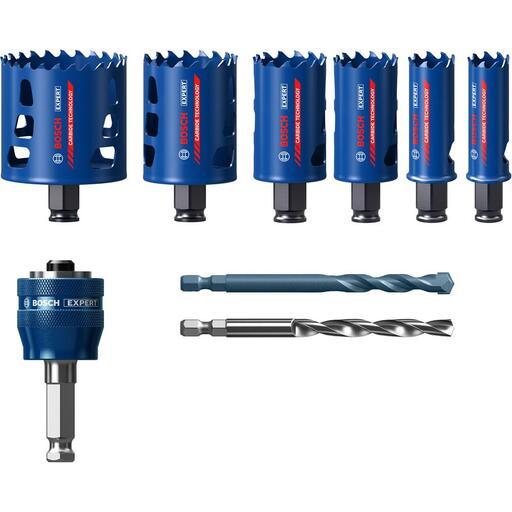 Bosch 2.608.900.446 EXPERT 9pce Tough Material Bi-Metal Hole Saw Set – image 11